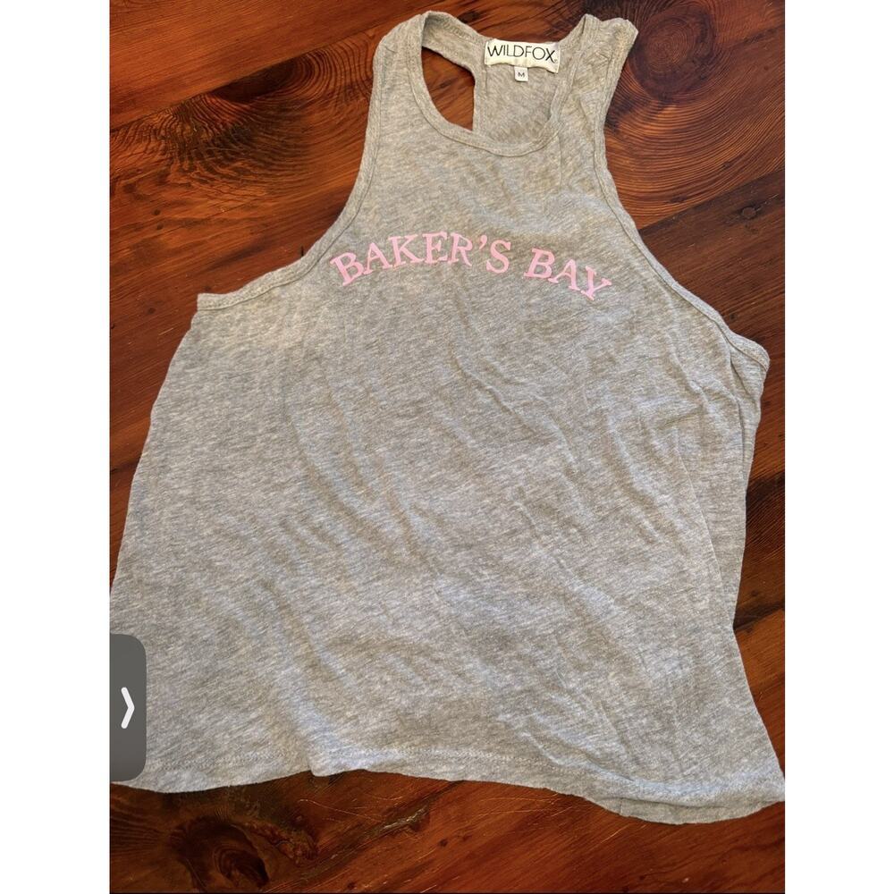 Bakers Bay Bahamas Wild fox Grey Tank Women's Sz M